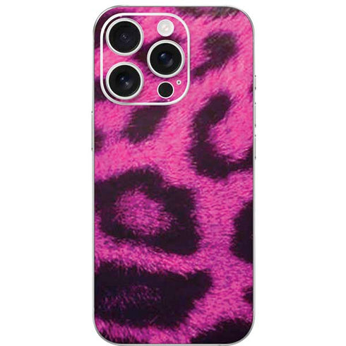 Pink Leopard Spots iPhone 16 Pro Skin